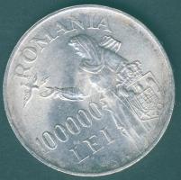 Románia 1946. 100.000L Ag I.Mihály T:2-/3+ apró ph