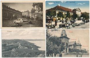 8 db RÉGI magyar városképes lap / 8 pre-1945 Hungarian town-view postcards
