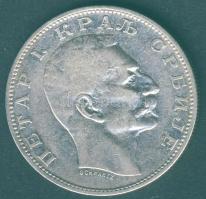 Szerbia 1904. 2D Ag T:3+/3