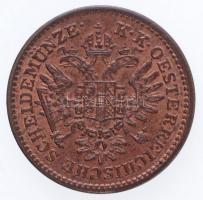 Ausztria 1851A 1/4kr Cu T:1,1- 
Austria 1851A 1/4 Kreuzer Cu C:UNC,AU
Krause KM#2180