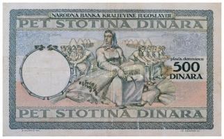 Jugoszlávia 1920-1929. 100D (5x), ebből 4x Karageorge, 1x I. Sándor vízjellel, közte egy hamis felül...