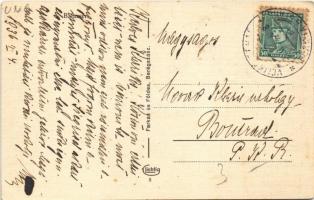 Balazsér, Balazher; Pogány-féle kastély, Farkas és Földes kiadása, Lichtig / castle