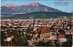 Innsbruck, Hötting gegen Patscherkofel / general view. Kunstverlag Leo Stainer Nr. 81.