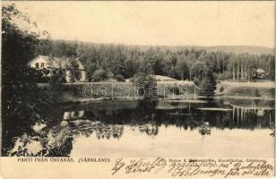 1905 Östanas (Värmland), lake. Le Moine & Malmeström Konstförlag