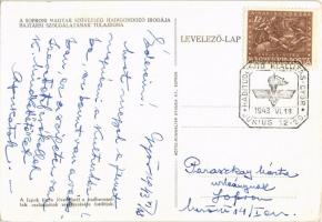 1943 Gondolj Rám! A Soproni Magyar Szövetség Hadigondozó Irodája Bajtársi Szolgálatának tulajdona. R...