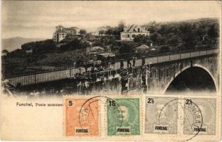 1905 Funchal, Ponte monumental / bridge. TCV card (EK)