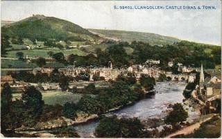 1925 Llangollen (Wales), Castle Dinas & Town (EB)