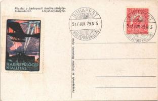 1917 Budapesti Hadirepülőgép Kiállítás. Lloyd repülőgép / Military aircraft from the Military Aviati...