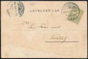 Óvári Ferenc (1858-1938) ügyvéd, a Balatoni Szövetség alapítója fényképe, 17x23 cm + 1906 Autográf k...