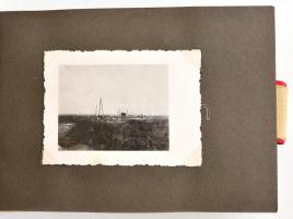 1940 Az erdélyi bevonulásról készített fotó album 44 db kép festett egészvászon albumban, közte a Ká...