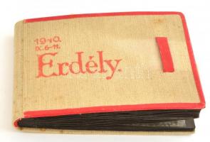 1940 Az erdélyi bevonulásról készített fotó album 44 db kép festett egészvászon albumban, közte a Ká...