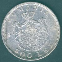 Románia 1944. 500L Ag I.Mihály T:2