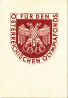 1936 Für den Österreichischen Olympiafonds. Zur Erinnerung an die Fis-Wettkämpfe Innsbruck / For the Austrian Olympic Fund FIS-WETTKAMPFE INNSBRUCK 1936 So. Stpl. (EK)