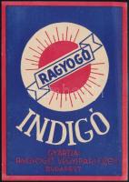 Ragyogó Indigó, reklám nyomtatvány, 15x11 cm