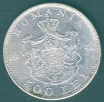 Románia 1944. 500L Ag I.Mihály T:2/3+