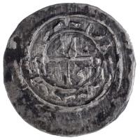 1095-1116. Denár Ag "Kálmán" (0,44g) T:1,1- / Hungary 1095-1116. Denar Ag "Coloman&qu...