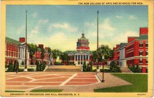Rochester (New York), University of Rochester, Oak Hill, the new college of arts and sciences for men (EK)