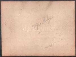 cca 1910 A 118. sz. rendőrőrs, csoportkép, fotó kartonon, a karton körbevágott, 16×21 cm