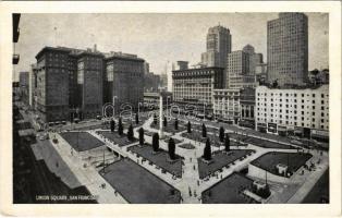 San Francisco, Union square, automobiles