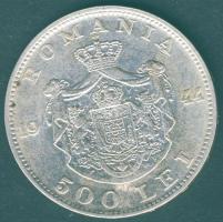 Románia 1944. 500L Ag I.Mihály T:2