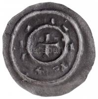 1116-1131. Denár Ag "II. István" (0,44g) T:1- / Hungary 1116-1131. Denar Ag "Stephen ...