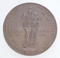 Német Államok / Bajorország 1855 2G Ag "II. Miksa / A Mariensäule helyreállítása" München ...