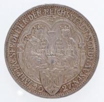 Németország / Weimari Köztársaság 1927A 3M Ag "Nordhausen alapításának 1000 éves évfordulója&qu...