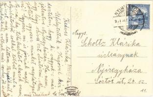 1931 Nyírbátor, Takarékpénztár, strandfürdő, Kohn Sámuel üzlete