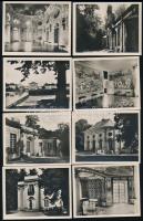 35 db fotó német kastélyokról, kastélybelsőkről, olasz bazilikáról, szobrokról stb., 1 db hiányzik, ...
