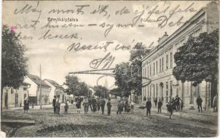 1904 Érmihályfalva, Valea lui Mihai; Fő utca. Zih Rezső kiadása / main street (Rb)
