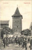 Nagyszalonta, Salonta; Csonkatorony. Székely J. Jenő kiadása / tower (Rb)