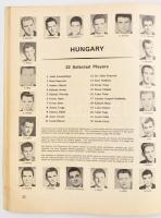 1966 Labdarugó-világbajnokság (Jules Rimet cup), Anglia, hivatalos programm füzete. Az összes játéko...