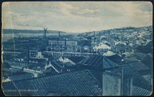 1933. jan. 29 Magyar labdarugó válogatott tagjainak autográf aláírása lisszaboni képelapon, Portugál...