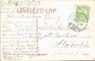 1912 Szepesolaszi, Wallendorf, Spisské Vlachy; árvaház. W.L. Bp. 2781. Komlós Károly kiadása / orpha...