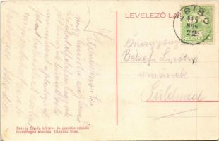 1916 Zsibó, Jibou; Unio szálloda. Bercze Gyula kiadása / hotel