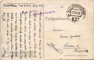 1917 Képek a Wolhyniai városokból. A 4. Hadsereg az özvegyeknek és árváknak / Russ. Kapelle. Wolhyni...