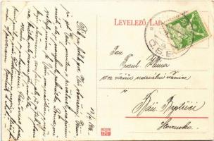 1924 Harkács, Hrkac (Gömörfalva, Gemerská Ves); gyógyszertár / pharmacy  (EB)