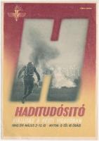 1943 Haditudósító kiállítás a Pesti Vigadóban / WWI Hungarian War correspondent exhibiton, military art postcard, advertisement + So. Stpl s: Németh Nándor (EB)
