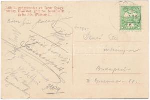 Bős, Gabcíkovo (Pozsony); Laib R. gyógyszerész és Társa gyógynövény kivonatok gőzerőre berendezett g...