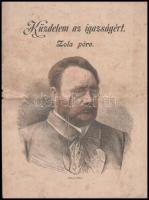 Küzdelem az igazságért. Zola pöre. Illusztrációkkal