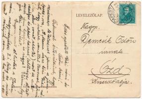 1933 Gödöllő IV. Nemzetközi Cserkész Világtáborozás, Erzsébet park, VII. altábor a Bi-Pivel szemben....