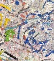 Rubint Ávrahám Péter (1958-): Enyhülés, 2003.01.24. Olaj, vászon, jelzett a hátoldalán, 80×100 cm / ...