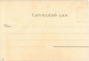 Budapest VII. Erzsébet körút, villamosok, Royal nagyszálloda az Oktogon térre nézve . Kuenstlerpostk...