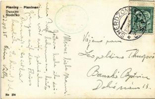 1935 Tátra, Magas-Tátra, Vysoké Tatry; Dunajec Pieniny / Pieninen / Dunajec riverside. photo