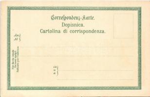 Lovran, Lovrana; Künstlerpostkarte No. 1144. von Ottmar Zieher. litho s: Raoul Frank