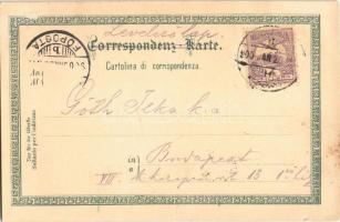 1900 Lovran, Lovrana; Künstlerpostkarte No. 1772. von Ottmar Zieher. litho s: Raoul Frank