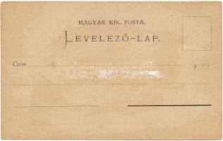 1891 (Vorläufer) Temesvár, Timisoara; Emlék a délmagyarországi ipar- és mezőgazdasági kiállításról, ...