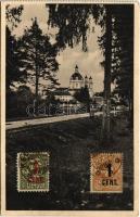 1923 Kaunas, Pazaislis Monastery. TCV card (from postcard booklet)