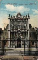 1930 Mexico City, Puerta del Sagrario / Sacrarium Entrance, Cathedral of Mexico (EK)