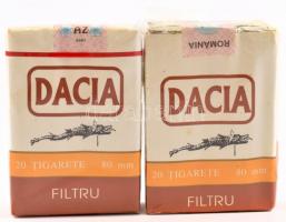 2 db Dacia cigaretta bontatlan csomagolással / 2 Romanian Dacia cigarette